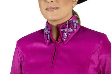 Shiloh Crystaled Taffy Show Blouse