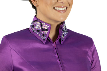Shiloh Crystaled Taffy Show Blouse