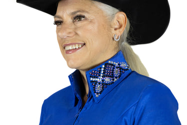 Shiloh Crystaled Taffy Show Blouse