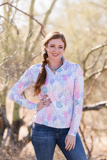 Sierra Quarter Zip Sun Shirt
