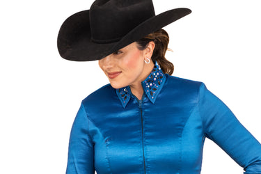 Taylor Crystaled Taffy Show Blouse