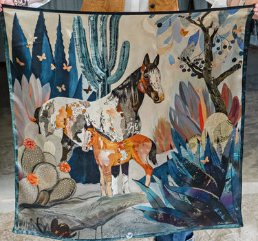 Blue Melodies Wild Rag