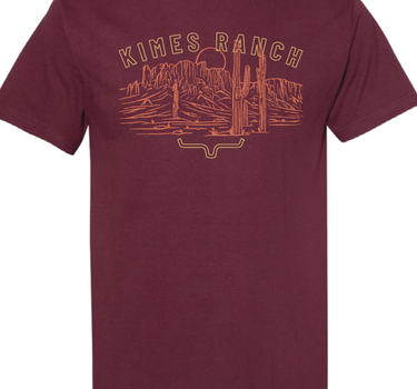 Kimes Ranch Mountain Badge Tee