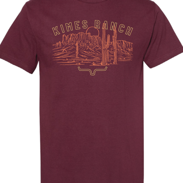 Kimes Ranch Mountain Badge Tee