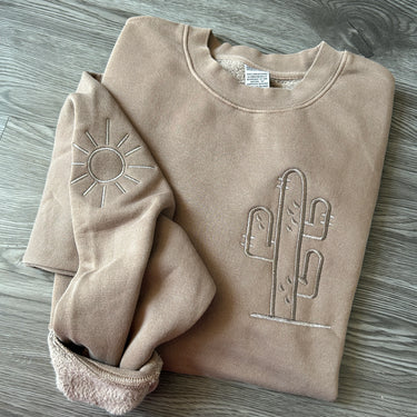 Cactus & Sun Crewneck Sweatshirt