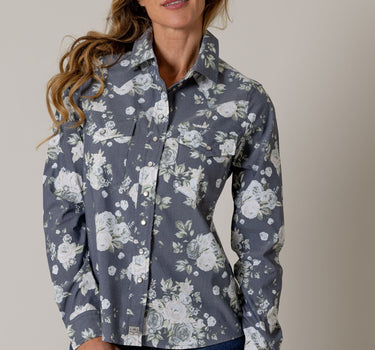 Kimes Ranch Ginny Rose Snap Shirt