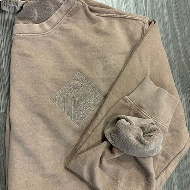 Desert Sun Embroidered Sweatshirt