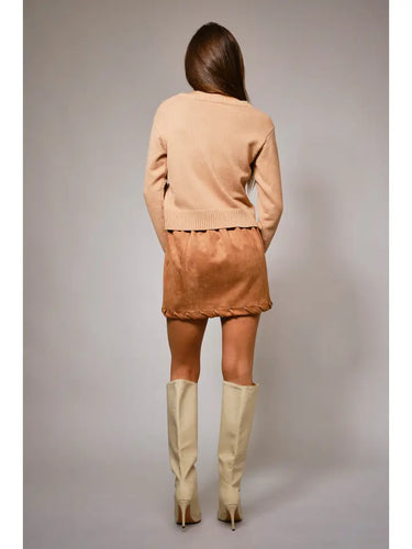 Cowgirl Horse Abstract Sweater