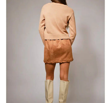 Cowgirl Horse Abstract Sweater