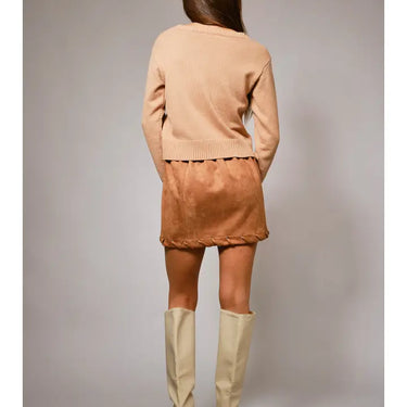 Cowgirl Horse Abstract Sweater