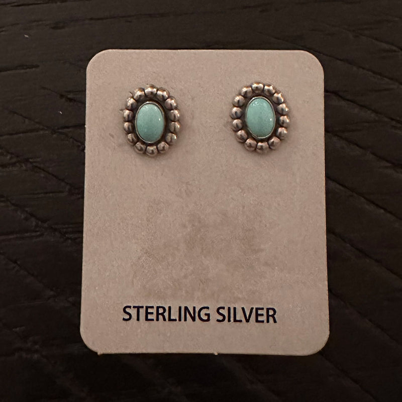 Turquoise Post Earrings